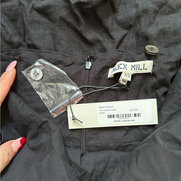 NEW Alex Mill Breanna Linen Dress - Picture 6 of 6